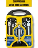 MELZO GERMANY 7 PARÇA MAFSALLI CIRCIR ANAHTAR TAKIMI thumbnail 1