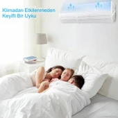 TriLine Delikli Ayarlanabilir 58-105 CM Klima Hava Yönlendirici Klima Aparatı Klima Siperliği thumbnail 2