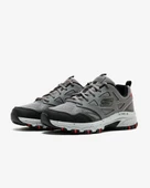 Skechers HİLLCREST Gri/Kırmızı Gri/Kırmızı 41 - 4
