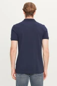 Erkek Regular Fit Polo T-shirt Navy Navy L thumbnail 2