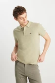 Erkek Regular Fit Polo T-shirt Tea Leaf Tea Leaf S thumbnail 1