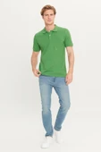Erkek Regular Fit Polo T-shirt Mint Green Mint Green M thumbnail 5
