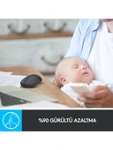 Logitech M220 910-004878 Siyah Sessiz Optik Kablosuz Mouse - 2