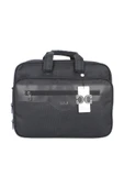 Case Club 2076 Büyük Körüklü 17,3 Inç Laptop Bölmeli El Omuz Çantası - 1