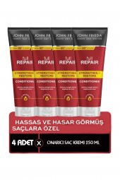 John Frieda Full Repair Saç Bakım Kremi 250ml 4 lü - 1