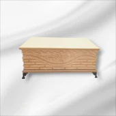 Ahşap-boyanabilir- Ham Mdf- Desenli-takı-makyaj-aksesuar-çok Amaçlı Dekoratif Kutu - 7
