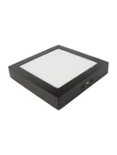 Sıva Üstü Kare LED Armatür Siyah Gövde 18W 6400K Beyaz - 1