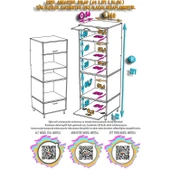 Modilayn ESER (60x217x56 cm) Boyutunda Ankastre 2 Kapaklı Mini/Midi Mikrodalga Fırın Dolabı thumbnail 8