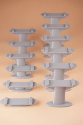 Byr Märklin H0 C-Track için özelleştirilebilir sütun seti (Sadece Plastik Aparattır!!!) 3D - 4