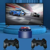 Retro Arcade Oyun Konsolu PS1/PSP/N64-4K HD Destekli Mavi Renk Nostaljik Oyun Keyfi - 6