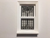 Byr Bebek evleri için Windows 1/12 Ölçeği (Sadece Plastik Aparattır!!!) 3D thumbnail 1