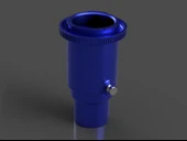 Byr Prime Focus ve Gutip Projeksiyonu için Değişken Teleskop Kamera Adaptörü, Fujifilm X Mount 1.25 "Teleskop (Sadece Plastik Aparattır!!!) 3D - 3