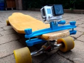 Byr GoPro Kamera için Longboard Kelepçesi (Sadece Plastik Aparattır!!!) 3D - 3