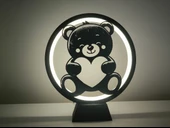 Byr Yüzük lambası için Sevgililer Günü panelleri (Sadece Plastik Aparattır!!!) 3D thumbnail 3