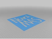 Byr Şablonlar bir daha asla - Plaza de Mayo'nun Anneleri (Sadece Plastik Aparattır!!!) 3D thumbnail 1