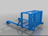 Byr Cam duş duvar sepeti/şampuan şişeleri ve diğer ürünler için raf. (Sadece Plastik Aparattır!!!) 3D - 3