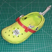 Byr Şerif, Jibbitz, Charms, Pins için Crocs (Sadece Plastik Aparattır!!!) 3D - 1