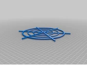 Byr Çanak çömlek için dekorasyon diski (Sadece Plastik Aparattır!!!) 3D - 1