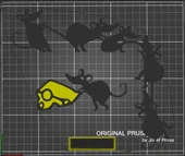 Byr Peynir hırsızları mmu (Sadece Plastik Aparattır!!!) 3D - 2