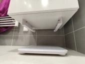 Byr Banyo Ölçeği Kabine Altında Tutucu (Xiaomi MI Akıllı Ölçek) (Sadece Plastik Aparattır!!!) 3D - 4