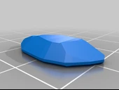 Byr Melisandre's Ruby Ceza, Kolye (Sadece Plastik Aparattır!!!) 3D - 4