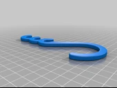 Byr Çocuklar ayarlanabilir duş başlığı tutucu (Sadece Plastik Aparattır!!!) 3D - 3