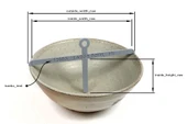Byr Büzülme Hesap Makinesi ile Özelleştirilebilir Çömlekçilik Tekerleği Atma Jig (AKA Tombo Stick) (Sadece Plastik Aparattır!!!) 3D - 1