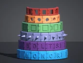 Byr Özelleştirilebilir bilezik (Sadece Plastik Aparattır!!!) 3D thumbnail 2