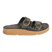 MAMMAMİA D25YT-1145 ORTOPEDİK YUMUŞAK DERİ KADIN TERLİK thumbnail 2