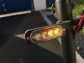 Byr Xiaomi M365 ön göz kırpma montajı (Sadece Plastik Aparattır!!!) 3D - 1