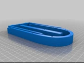 Byr Xiaomi M365 Pil bölme yüksekliği güçlendirici, alt kapak aralayıcı - pil bölmesi yüksekliğinin kaldırılmaları (Sadece Plastik Aparattır!!!) 3D - 3