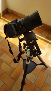 Byr Samyang 135mm için montaj ve yıldız maceracı veya herhangi bir tripod. (Sadece Plastik Aparattır!!!) 3D - 3