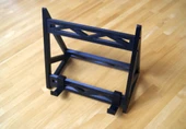 Byr Basit Güçlü Kitap Standı (Sadece Plastik Aparattır!!!) 3D - 1