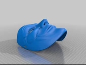 Byr Anonim maske (Sadece Plastik Aparattır!!!) 3D thumbnail 4