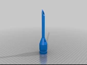 Byr Dyson Ataşmanı - Uzun İnce Başlık (Sadece Plastik Aparattır!!!) 3D - 2