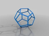 Byr Dodekahedron teraryum (Sadece Plastik Aparattır!!!) 3D - 1