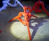 Byr Katlanabilir minyatür aydınlatma standu / tripod (Sadece Plastik Aparattır!!!) 3D - 1