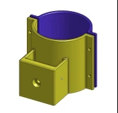 Byr Orion mini 50 mm için kamera montaj tabanı (Sadece Plastik Aparattır!!!) 3D - 1