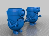 Byr diş fırçası tutucu minyonları (Sadece Plastik Aparattır!!!) 3D - 3