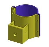 Byr Orion mini 50 mm için kamera montaj tabanı (Sadece Plastik Aparattır!!!) 3D - 3
