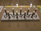 Byr Kolye/Kravat/Anahtarlık Rafı (Çift Ekstrüzyon) (Sadece Plastik Aparattır!!!) 3D thumbnail 2