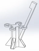 Byr Evrendeki nihai diş fırçası tutucu (Sadece Plastik Aparattır!!!) 3D - 4
