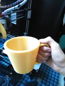 Byr Ergonomik kahve fincanı (Sadece Plastik Aparattır!!!) 3D - 2