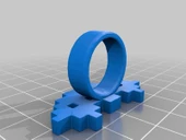 Byr Uzay İstilacıları UFO Yüzük (Sadece Plastik Aparattır!!!) 3D thumbnail 1