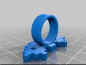 Byr Uzay İstilacıları UFO Yüzük (Sadece Plastik Aparattır!!!) 3D thumbnail 3