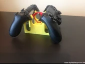 Byr PlayStation 4 - PS4 - 2x Dualshock 4 Denetleyiciler için yerleştirme/tutucu/şarj cihazı (Sadece Plastik Aparattır!!!) 3D - 3