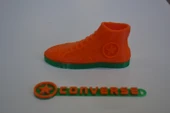 Byr Converse All Star ayakkabısı ve logosu (Sadece Plastik Aparattır!!!) 3D thumbnail 2
