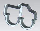 Byr Monster Truck Kurabiye / Playdoh kesici (Sadece Plastik Aparattır!!!) 3D - 1