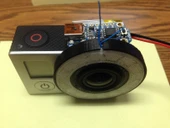 Byr GoPro Hero3 Yüzük Işığı (Sadece Plastik Aparattır!!!) 3D thumbnail 5