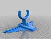 Byr Ukulele askı kanatlı (Sadece Plastik Aparattır!!!) 3D - 5